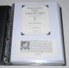 ‘England Test Cricketers. The Complete Record from 1877’. An extensive collection of almost five hundred signatures very nicely presented in six binders organised alphabetically. Each binder comprises signatures, the majority in ink on pieces, laid down w - 11