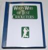 Pakistan. ‘Who’s Who of Test Cricketers’. An extensive collection of seventy five signatures very nicely presented in one binder. The majority of signatures are in ink on pieces, laid down with biographical extracts of each player taken from Christopher M - 10