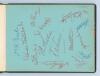 County cricketers signatures late 1940s. Large autograph album comprising over ninety signatures in different coloured inks, organised by County, the majority signed to one side of each page (not back-to-back). Signatures include Rhodes, Copson (Derbyshir - 4