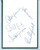 International Test cricketers 1930s-1990s. Modern green Leicestershire C.C.C. leatherette autograph book comprising approx. one hundred and seventy signatures very nicely signed throughout in ink by former and current international Test cricketers, appare - 2