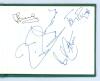 International Test cricketers 1930s-1990s. Modern green Leicestershire C.C.C. leatherette autograph book comprising approx. one hundred and seventy signatures very nicely signed throughout in ink by former and current international Test cricketers, appare - 3