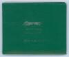 International Test cricketers 1930s-1990s. Modern green Leicestershire C.C.C. leatherette autograph book comprising approx. one hundred and seventy signatures very nicely signed throughout in ink by former and current international Test cricketers, appare - 7