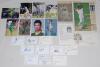 Pakistan Test cricketers&rsquo; signatures 1950s onwards. Thirty signatures on white cards, cuttings, photographs etc. Earlier signatures include six signed to a &lsquo;Pakistan Test Players&rsquo; card of Hanif Mohammad, Talat Ali, Javed Akhtar, Alimuddin, Haroon Rashid a - 2