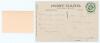 Hanson &lsquo;Sammy&rsquo; Carter, New South Wales & Australia, 1897-1925. Ink signature of Carter on small narrow tightly trimmed piece laid down to slightly larger card. Sold with an original sepia real photograph postcard of &lsquo;H. Carter (The Australian Cricket Team - 2