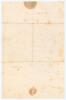 Australia tour to England 1926. Page nicely and fully signed in ink by the seventeen members of the Australian touring party. Signatures are Collins (Captain), Bardsley, Ryder, Ellis, Everett, Woodfull, Macartney, Gregory, Hendry, Mailey, Oldfield, Taylor - 2