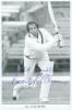 Basil Lewis D&rsquo;Oliveira. Worcestershire, Eastern Province & England 1964-1980. Mono postcard of D&rsquo;Oliveira in batting action, signed to the front by D&rsquo;Oliveira. J/V Cricket Series Set 2. Very good condition. Sold with an official Order of Service of Thanks
