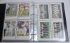 &lsquo;The Official Collection of International Cricketer postcards&rsquo;. Endorsed by the T.C.C.B. / E.C.B. Black album housing 280 postcards published by Stamp Publicity Ltd. Good/very good condition - 3