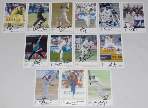 Overseas signed Classic Cricket Cards ‘International Cricketers’ series. Twenty five cards, each signed by the featured player. Card numbers are 121, 205, 249, 267, 276, 306, 308, 316, 331, 338-340, 358, 416, 419, 434, 446, 448, 458, 459, 464, 505, 512, 5