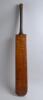 An Edward J. Page ‘Superior Cane Handle’ bat of 1862. The bat with ‘Kennington’ and ‘Surrey’ impressed to shoulders of an otherwise plain face. To the rear shoulders ‘Edward J. Page’ and Superior’ across the splice. On the back is a silver shield engraved - 4