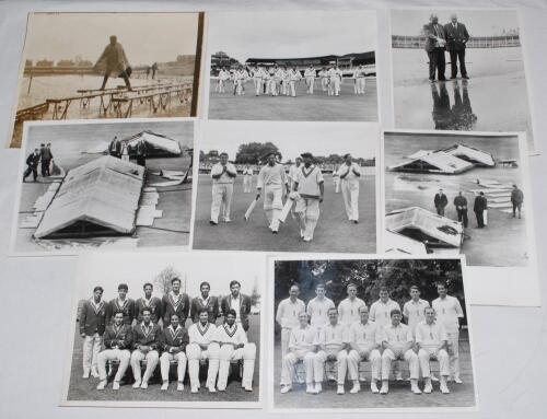 Pakistan tours to England 1967 and 1971. A good selection of forty six original press photographs from the 1967 series, and thirteen from 1971. Images from 1967 include match action from the Test series, also official team photographs of both the Pakistan