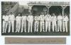 Gentlemen v Players, Scarborough 1931. Original mono photograph of the Gentlemen team lined up in front of the crowded pavilion for the match played 5th- 8th September 1931. Very nicely signed in ink to the photograph by ten of the featured players. Signa