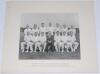 South Africa 1940s-1960s. Four large official team photographs, each laid to photographer’s mount with printed titles and players’ names to mount borders. Three are ‘South Africa versus England 1948-49’, ‘South Africa versus Australia 1949/50’, and ‘South - 4