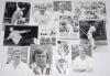 South Africa and Zimbabwe Test and provincial cricketers press photographs 1960s- 1990s. A good selection of over one hundred and thirty original mono and colour press photographs, with the odd copy, depicting South African and Zimbabwe players in match a