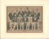 Middlesex C.C.C. c.1928. Magazine/ newspaper extract of the Middlesex team seated and standing in rows wearing cricket attire and assorted blazers. Signed in black ink to the image by ten of the eleven featured players. Signatures are Mann (Captain), Hear