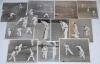 South Africa tour to England 1935. A good selection of original mono press photographs from the 1935 tour. Images are Eric Rowan and Bruce Mitchell walking out to bat in the tour match v Scotland, Forthill, Dundee, 22nd & 23rd June 1935. Star Photos of Pe