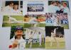 The Ashes. Australia tour to England 1993. A good selection of twenty one colour press photographs from the tour. Images depict Test match action, practice sessions etc. One photograph is signed by three of the featured players, Paul Jarvis, Graeme Hick a - 2