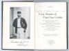 &lsquo;Forty Seasons of First-Class Cricket being the Autobiography and Reminiscences of Richard Gorton Barlow&rsquo;. R.G. Barlow. First edition, Manchester 1908. Original green cloth with gilt title to front and spine and gilt illustration of Barlow to front cover. - 2