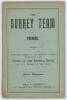 &lsquo;The Surrey Team in 1888. Complete scores of all matches played, with full page portraits and short biographical sketches&rsquo;. Office of &lsquo;Cricket&rsquo;, London 1889. Original wrapper. Minor age toning to wrapper extremities and odd foxing spot to page block edge 