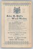 Kent County Cricket Club. ‘The Canterbury Cricket Week 1842-1891. Its Origin, Career, and Jubilee’. E. Milton Small. Printed for the Author by J.A.Jennings, Canterbury, third issue 1892. viii, 154pp plus the additional page of 1892 scores. Padwick 2089. O - 2