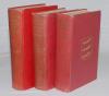 ‘Middlesex County Cricket Club’. Three volumes, ‘1864-1899’ by W.J. Ford, London 1900, ‘1900-1920’ by F.S. Ashley-Cooper, London 1921, and ‘1921-1947’ by N. Haig, London 1949. All three uniformly bound in original red cloth with Middlesex club emblem of t