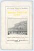 ‘Derbyshire County Cricket’. F.S. Ashley-Cooper. George W. May, London 1924. Original decorative cover. Padwick 1842. Minor wear and ageing to cover, rusting to staples otherwise in good condition. - 2