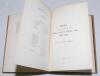 ‘The Leicester Ivanhoe Cricket Club 1873-1923’. J.R. Gimson, B.W.N. Russell and R.G. Waddington. Leicester 1923. Original brown cloth boards, titles to front and spine. 230pp with additional 11pp ‘Index’ compiled by Henry Grierson tipped in to rear. Bookp - 3