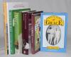 W.G. Grace biographies. Six original titles, all hardbacks with one softback, each signed by the author with inscribed dedications and/ or letters to the collector, Roger Mann, who assisted with the research for each. Titles include two by G. Derek West, 