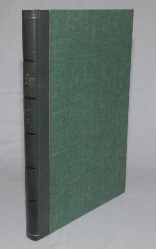 &lsquo;The Noblest Game&rsquo;. John Arlott and Neville Cardus. First edition, London 1969. Signed &lsquo;Special Edition&rsquo; limited to one hundred copies, this being no. 75, signed by Cardus and Arlott to limitation page. Original green cloth and leather spine with raised b