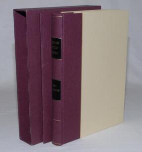 ‘Captain of the Crowd’. Albert Craig, Cricket and Football Rhymester 1849-1909’. Tony Laughton. Boundary Books, Childrey 2008. Limited edition number 16 of fifty copies produced, signed by the author. Specially bound and boxed with twelve facsimiles of th