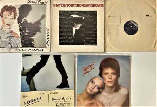 DAVID BOWIE - DUTCH PRESS LPs