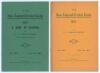 &lsquo;The New Zealand Cricket Guide. [A Book of Records]&rsquo;. Two issues for 1927 and 1931. F.S. Ashley-Cooper. Published by C.H. Richards, Nottingham 1927 & 1931 respectively. Both in original paper wrappers. Padwick 3740. The 1927 issue with Ashley-Cooper&rsquo;s add