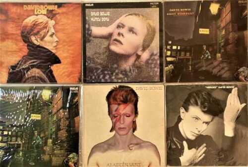 DAVID BOWIE AND RELATED - UK & EUROPEAN LPs