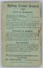 ‘The Australian Cricket Annual. First Year 1896. A complete Record of Australian Cricket in 1895-6’. Edited by John C. Davis. George Robertson & Co., Sydney 1896. Printed by Edward Lee & Co., Sydney. 192pp, xii. Complete. Original decorative paper wrapper - 2