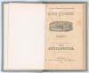 Southern Tasmanian Cricket Association. Rare fifth Annual Circular for Season 1871-72’. 16pp. Hobart Town. Printed at the ‘Mercury’ Steam Press Office 1871. Rebound in grey cloth, title to spine, lacking original wrappers. Piece trimmed from top portion o