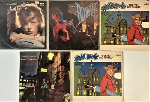 DAVID BOWIE - US & INTERNATIONAL LPs