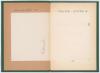 ‘England v. Australia 100th Test-Match Souvenir’. F.S. Ashley-Cooper. Published by C.H. Richards, Nottingham 1921. Tipped in to modern green cloth gilt title to spine, original brown paper wrappers retained. Presentation copy with a note tipped in on Ashl - 2