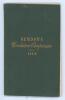 ‘The Cricketer’s Companion; containing the scores of the principal matches of cricket, played at Lord’s and other grounds in the Season 1843’. William Denison. Published by W. Clement, Junior, of The Strand 1847. ‘Second edition [issue]’. 16mo. 62pp. Orig