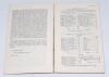 ‘The Cricketer’s Companion; containing the scores of the principal matches of cricket, played at Lord’s and other grounds in the Season 1843’. William Denison. Published by W. Clement, Junior, of The Strand 1847. ‘Second edition [issue]’. 16mo. 62pp. Orig - 4