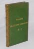 ‘The Cricketer’s Companion; containing the scores of the principal matches of cricket, played at Lord’s and other grounds in the Season 1846’. William Denison. Published by Simpkin, Marshall & Co., London 1847. 16mo. 108pp plus advertising. Nicely bound i - 4