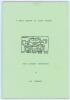 Cricket in Ireland. ‘Cricket in the Writings of James Joyce’, Geoffrey K. Whitelock 1975. Limited edition no. seven of only twenty copies produced. Presentation copy with dedication to inside front limitation page, to ‘Dear John [Arlott], Being a devotee - 2