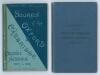 &lsquo;Scores of the Oxford & Cambridge Cricket Matches 1827-1887&rsquo;. Henry Perkins. J.S. Virtue & Co. Ltd of London. 1887. 1st edition. Original pictorial boards with tape repair to replacement spine. Also a sixth edition published by Hutchinson, London 1906, wi - 2