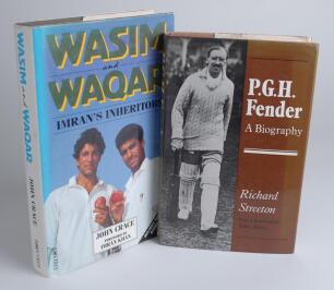 ‘P.G.H. Fender. A Biography’. Richard Streeton. London 1981. The book has an inscription to title page which appears to be in Fender’s aged hand ‘Lorna, with every good wish... Pop (PGH?). The book has ‘Given to L. Ruskin, Bridge Cottage, Sidestrand [Nor