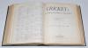 ‘Cricket: A Weekly Record of the Game’. Volume III nos. 50-79 (31st January to 25th December 1884), and Volume IV nos. 80-109 (29th January to 24th December 1885. The two volumes bound together as one in later green cloth with gilt title to spine. Illustr - 3