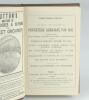 Wisden Cricketers’ Almanack 1892. 29th edition. Bound in dark brown boards, lacking original paper wrappers, gilt titles to spine. Lacking two rear advertising pages, corner piece missing to first advertising page at the rear, nick to one page edge of one