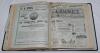 ‘Cricket: A Weekly Record of the Game’. Volume XVIII nos. 500-529 (26th January to 21st December 1899). Illustrated. Complete run of issues loosely inserted in later green binder. Lacking the poster supplement for 13th April. Title and contents pages incl - 3