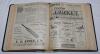 ‘Cricket: A Weekly Record of the Game’. Volume XXVII nos. 770-799 (30th January to 24th December 1908). Illustrated. Complete run of issues loosely inserted in later green binder. Lacking the Cricket Fixtures supplement for 9th April. Title and contents p - 2