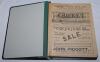 ‘Cricket: A Weekly Record of the Game’. Volume XXVIII nos. 800-829 (28th January to 21st December 1909). Illustrated. Complete run of issues loosely inserted in later green binder. Lacking the Cricket Fixtures supplement for 22nd April. Title and contents