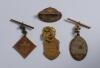 Sydney Turf and Jockey Club membership gilt metal medals colour enamel decoration. Two Sydney Turf Club medals for 1954/55 and 1956/57 and two Sydney Jockey Club medals for 1954/55, one is a ladies brooch style medal. Formerly in the M.C.C. Cricket Collec - 2