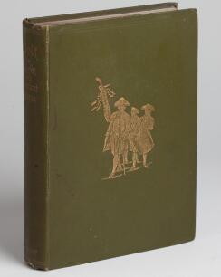 ‘A Royal and Ancient Game’. Edited by Robert Clark. London 1893. Second edition. Original green decorative cloth covers with gilt titles to front cover and spine. Gilt to top page edges. Minor wear to board and spine paper extremities otherwise in good/ve