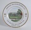Wedgwood &lsquo;Johnnie Walker Ryder Cup, The Belfry 1989 Europe v USA&rsquo; china plate signed to the back by Raymond Floyd, Bernard Gallacher and Tony Jacklin. Limited edition of 1000 plates produced. Good/very good condition
